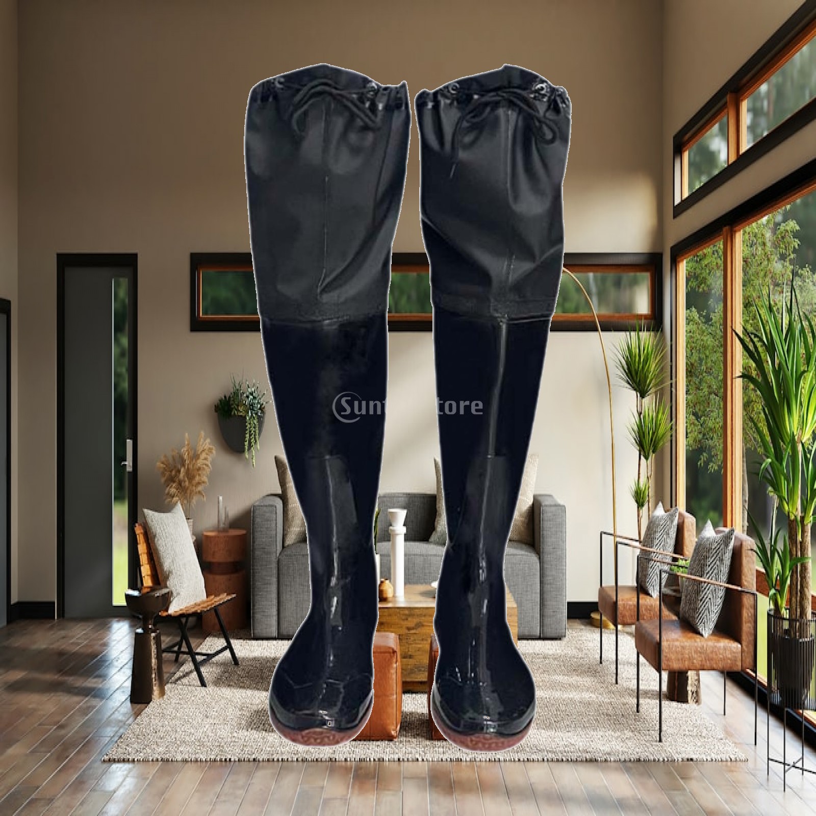 Fishing Waders - Waterproof Hunting Bootfoot Hip Waders with