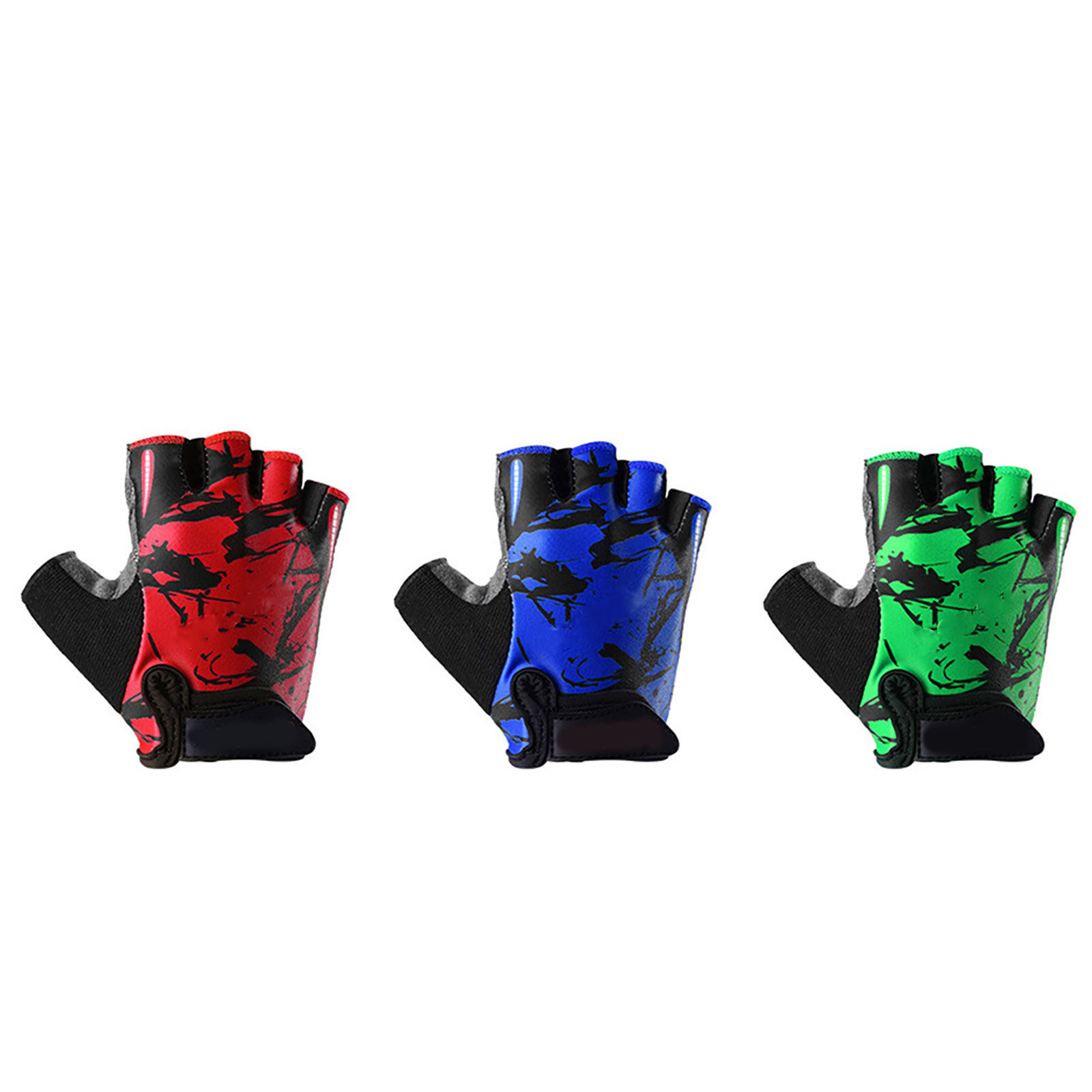 Kids Non Slip Half Finger Glov - Fishing Gloves recension och pris