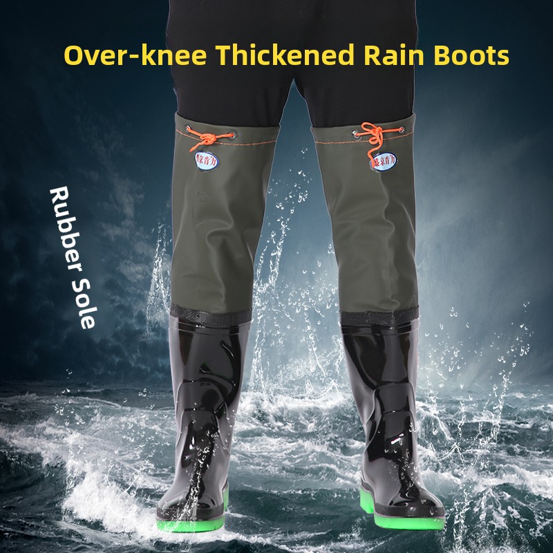 Thickened Over-Knee Rain Boots - Fishing Waders recension och pris